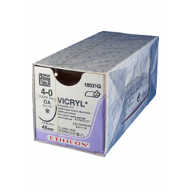 VICRYL VIOLET- AIG. DA - FIL: 4/0 - 75 CM X 12