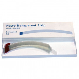 TRANSPARENT STRIPS ROUGE N°696 X 100