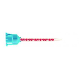 EMBOUT MELANGEUR BLEU/ROUGE POINTU X 50