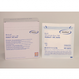 COMPRESSE GAZE STERILE  10 x 10 CM - 25 X 2 