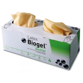 BIOGEL D: GANT LATEX NON POUDRE 25 PAIRES 