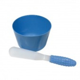 SPATULE A ALGINATE MANCHE BLEU