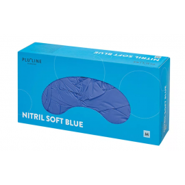 ACTION GANT NITRIL SOFT BLEU X 100