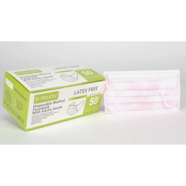 ACTION MASQUES D-TOUCH ROSE SANS LATEX X 50