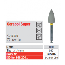 CERAPOL SUPER: POLISSOIR FLAMME CERAMIQUE CA X 12 