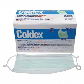 COLDEX MASQUE VERT A OREILLETTES X 50 