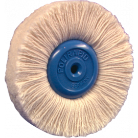 BROSSE EN FIL DE COTON POLIRAPID Ø: 90 mm.