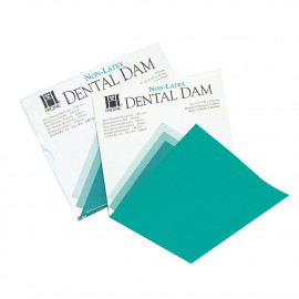 DIGUE HYGIENIC SANS LATEX 15 X 15 CM VERTE MEDIUM X 15