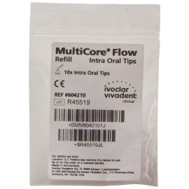 MULTICORE FLOW SERINGUE EMBOUT INTRAORAL X 10