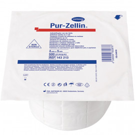 PUR-ZELLIN: TAMPON DE CELLULOSE STERILE X 500 