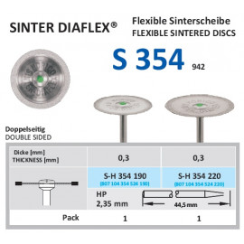 DISQUE SINTER DIAFLEX DIAMANT FRITTE S354  Ø 190 mm X1 