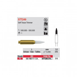 SOFT TISSUE TRIMMER POINTE COURTE STT249  X 1