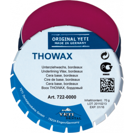 THOWAX CIRE DE BASE BOITE DE 70 GR.- BORDEAUX