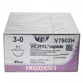 VICRYL RAPIDE - AIG. X1 - FIL: 3/0 - 45 CM X 36