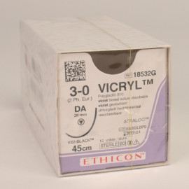 VICRYL VIOLET- AIG.DA- FIL: 3/0 - 45 CM X 12
