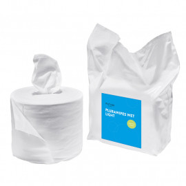 ACTION PLURAWIPES LIGHT RECH. DE 90 X 6 + BOITE DISTRIBUTRICE