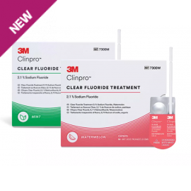 CLINPRO CLEAR FLUORURE L-POP X 50