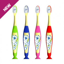 BROSSE A DENTS ENFANT BLEU x12