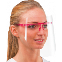 VISIERE DE PROTECTION AVEC APPUI-NASAL 1 MONTURE+ 6 VISIERES