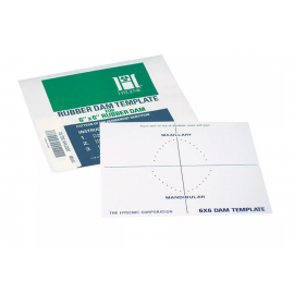 RUBBER DAM TEMPLATE: GUIDE DE PERCAGE POUR DIGUE