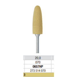 EXA TECHNIK POINTE MONTEE RESINE JAUNE 0677 X6