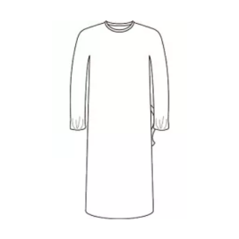 SUR-BLOUSE DE PROTECTION BLANCHE TAILLE L X50