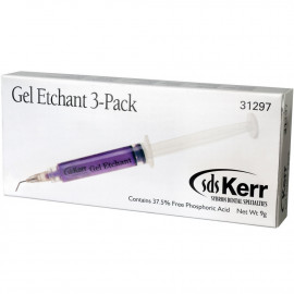 GEL ETCHANT 3 SERINGUES DE 3 GR.