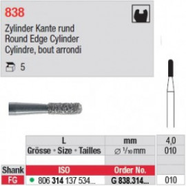 FRAISE DIAMANTEE G X 5: G 838-G-012 