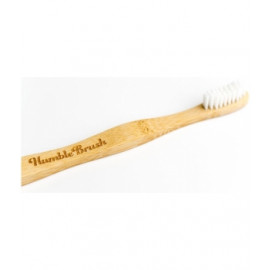 HUMBLE BROSSE A DENTS SOFT EN BAMBOU 1 PC-BLANC
