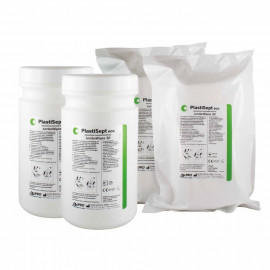 PLASTISEPT ECO JUMBOWIPES INTRO: 2 BOITES ET 2 SACHETS DE LINGETTES 