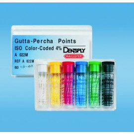 GUTTA PERCHA POINTE ISOCOLOR X 120