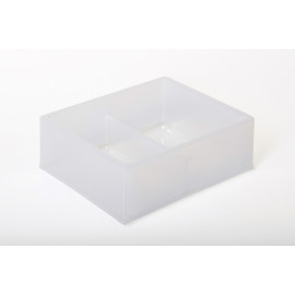 PLATEAU 2 COMPARTIMENTS XE96 POUR TIROIR T3 ET T4